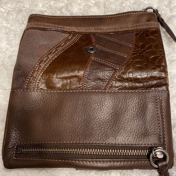 Womens What Vintage Are You Fossil genuine leather wallet - Picture 8 of 8